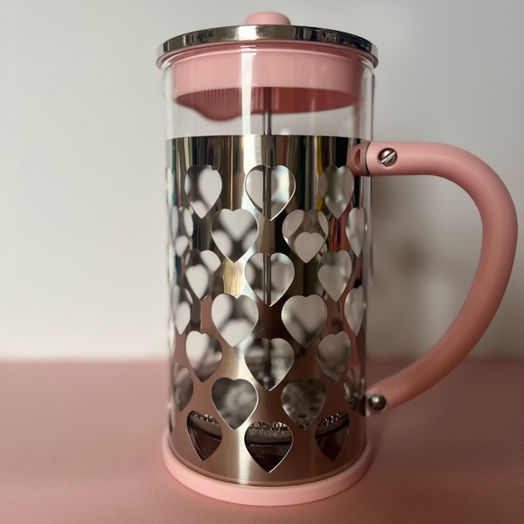 Paris Hilton 8 Cup Coffee Press Pink NEW - Picture 3 of 3